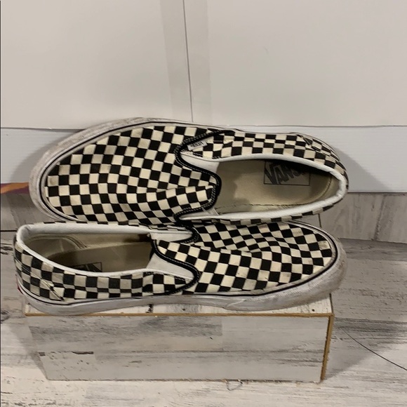 Vans Other - Vans Men’s shoes checkered size 18